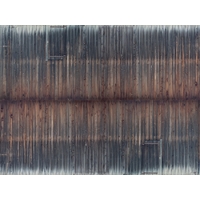 Noch - HO Cardboard Sheet - Weathered Timber Wall (25x12.5cm)