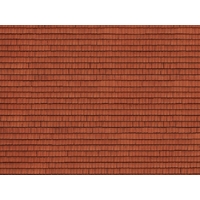 Noch - HO Cardboard Sheet - Roof Tile (25x12.5cm)