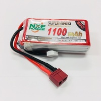 NXE - 11.1v 3S 1100mAh 30C Soft Case Lipo w/Deans Plug