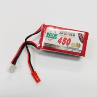 NXE - 3S 11.1v 450mah 30c Soft case w/JST Plug