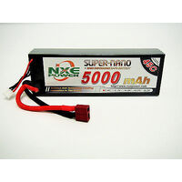 NXE - 7.4v 2S 5000Mah 45C H/Case Lipo W/Deans