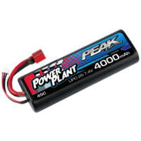 Peak Racing - Lipo Battery 7.4V 4000Mah 45C W/Dean