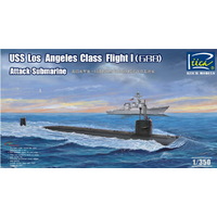 Riich Models - 1/350 USS Los Angeles Class Flight I (688) Attack Submarine Plastic Model Kit