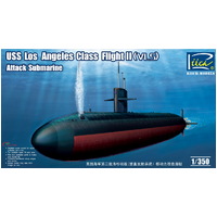 Riich Models - 1/350 USS Los Angeles Class Flight II (VLS) Attack Submarine Plastic Model Kit