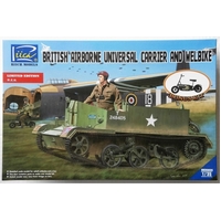 Riich Models - 1/35 British Airborne Universal Carrier Mk.III & Welbike Mk2 Plastic Model Kit