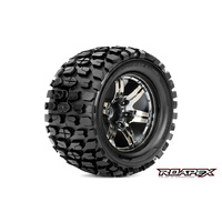 Roapex - 1/10 Rim And Tyre Monster Truck Chrome