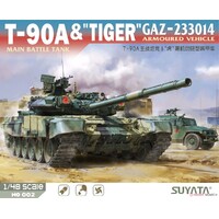 Suyata - 1/48 T-90A Main Battle Tank & "Tiger" Gaz-233014 Armoured Vehicle