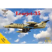 Sova-M 72019 1/72 Learjet 35 (Phoenix Air) Plastic Model Kit