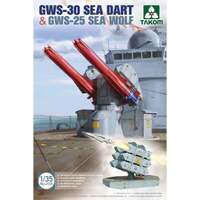 Takom - 2138 1/35 GWS-30 Sea Dart & GWS-25 Sea Wolf Plastic Model Kit