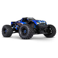 Traxxas - MAXX 4WD Monster Truck w/WideMAXX (Blue)