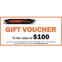 Hobby One - $100 Gift Voucher