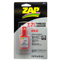 Zap - Z-71 Permanent Thread Locker (Red) (Carded)