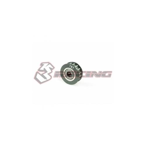 3 Racing - Aluminum Center One Way Pulley Gear T16 - 3RAC-3PYW/16