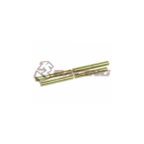 3 Racing - Suspension Outer Titanium Coated Pin Set For 3racing Sakura Zero - SAK-28U