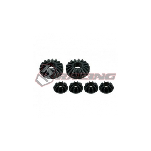 3 Racing - Gear Differential Gear Set- Ver. 2 For #SAK-65F/V2 - SAK-65F/V2