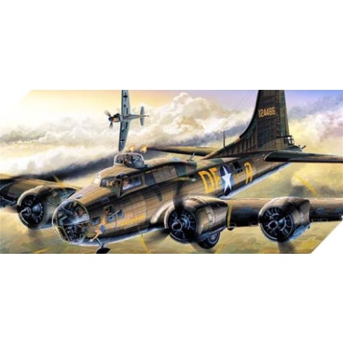 Academy - 1/72 B-17F "Memphis Belle" Flying Fortress Plastic Model Kit [12495]