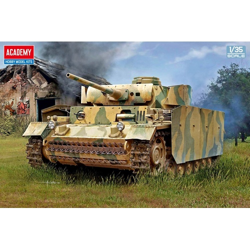Academy - 1/35 German Panzer III Ausf.L "Battle of Kursk" Plastic Model Kit [13545]