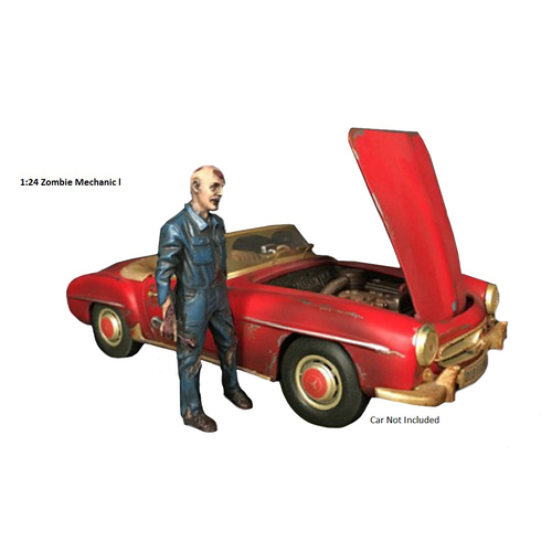 American Diorama - 1/24 Zombie Mechanic I Figure Accessory - AD38297