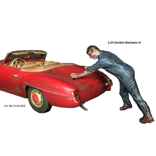 American Diorama - 1/24 Zombie Mechanic IV Figure Accessory - AD38300