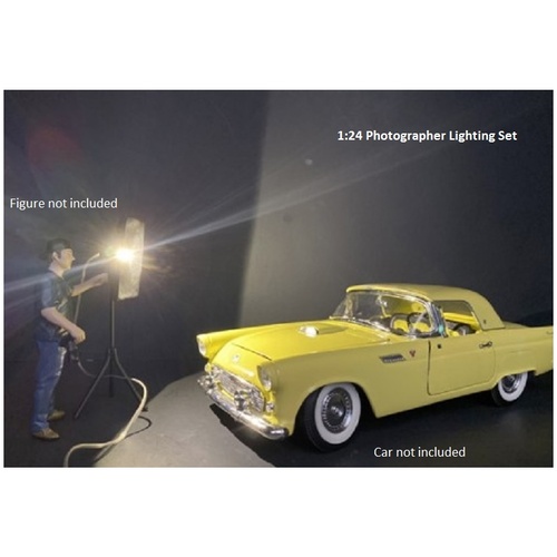 American Diorama - 1/24 Photographer Lighting Kit Accessory - AD38439