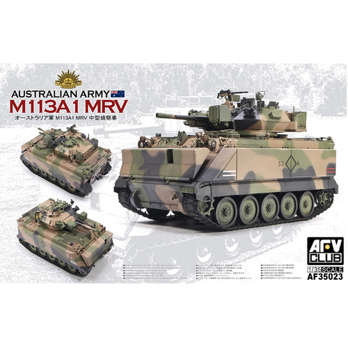 AFV Club - 1/35 M113A1 MRV Plastic Model Kit *Aus Decals* 2023 NEW TOOLING [AF35023]