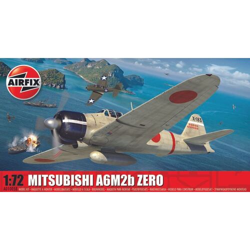 Airfix - 1/72 Mitsubishi A6M2B Zero - A01005B