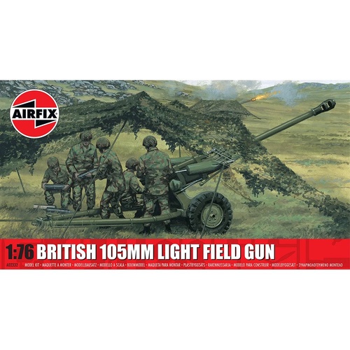 Airfix - 1/76 BRITISH 105MM LIGHT FIELD GUN