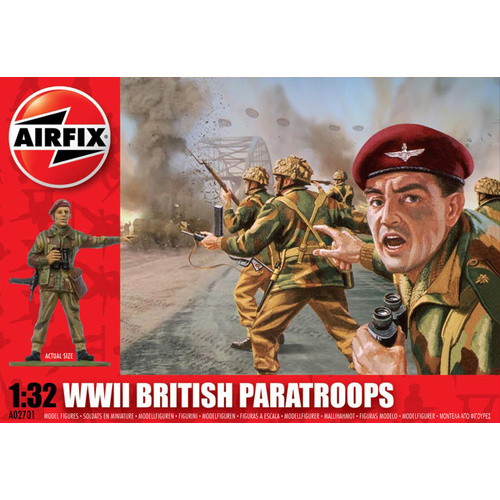 1/32 WWII British Paratroopers