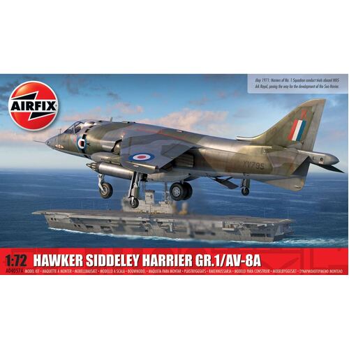 Airfix - 1/72 Hawker Siddeley Harrier Gr.1/Av-8A - A04057A