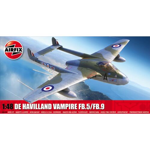 Airfix - 1/48 de Havilland Vampire FB.5/FB.9