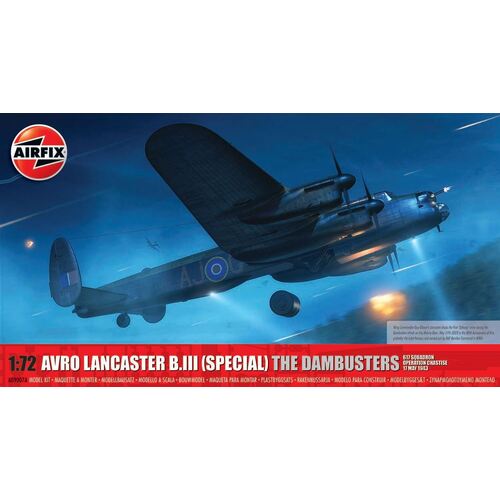 Airfix - 1/72 Avro Lancaster B.III (Special) 'The Dambusters' - A09007A