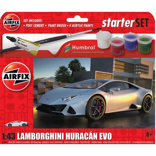 Airfix - Starter Set - Lamborghini Huracan - A55007