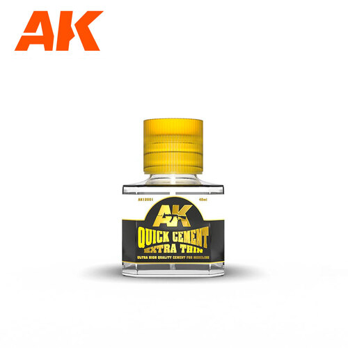 AK Interactive - Quick Set Extra Thin Plastic Cement