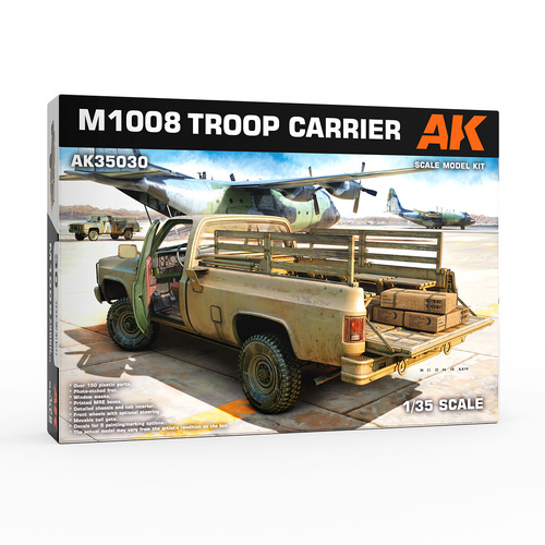 AK Interactive 1/35 M1008 Troop Carrier Plastic Model Kit