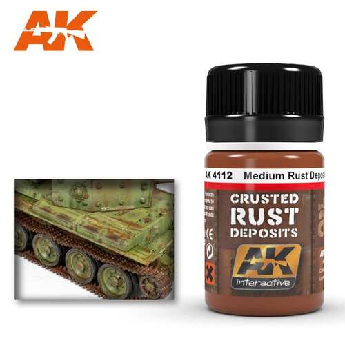 AK Interactive - Weathering Products - Medium Rust Deposit