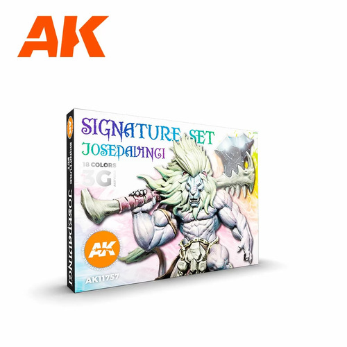 AK Interactive 3Gen Sets - Signature Set - Jose davinci