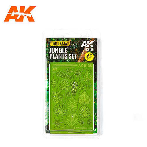 AK Interactive Vegetation - Jungle Plants Set