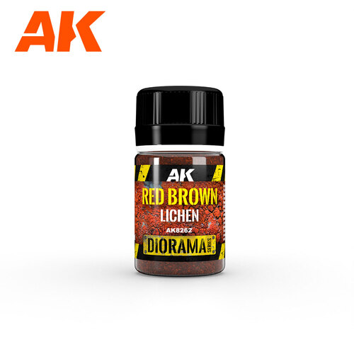AK Interactive - AK Interactive Textures - Red Brown Lichen 35ml