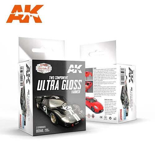 AK Interactive Auxiliaries - Two Components Extra Gloss Laquer