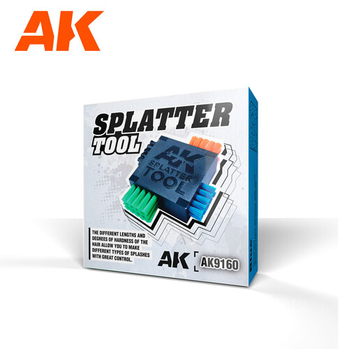 AK Interactive Auxiliaries - Splatter Tool