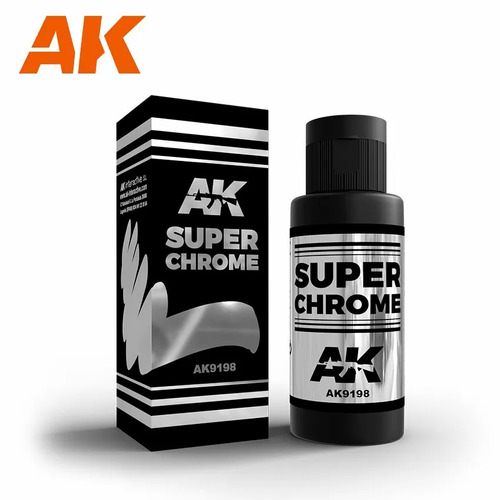 AK Interactive Metallics - Super Chrome (60ml)
