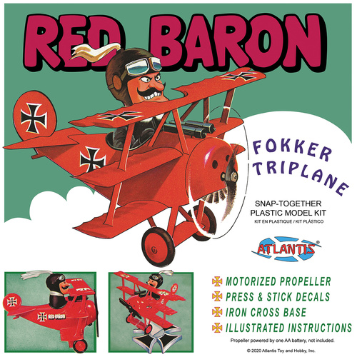 Atlantis - Red Baron Fokker Triplane kit