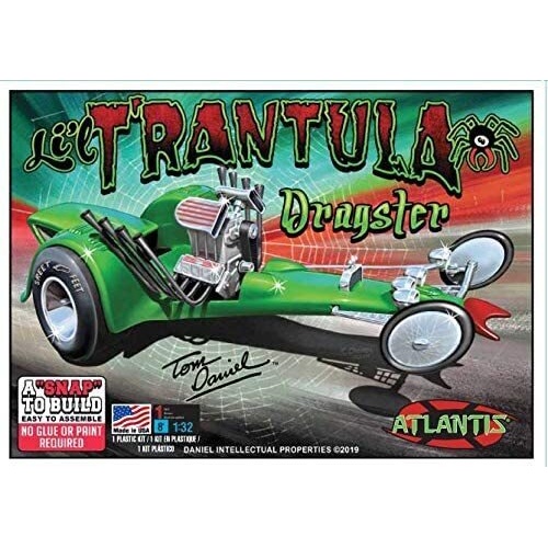 Atlantis 1/32 Snap Lil Trantula Tom Daniel Plastic Model Kit [M6651]