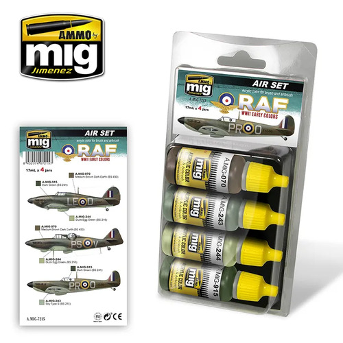 Ammo by Mig - Early WWII RAF Paint Set (4 Pce)