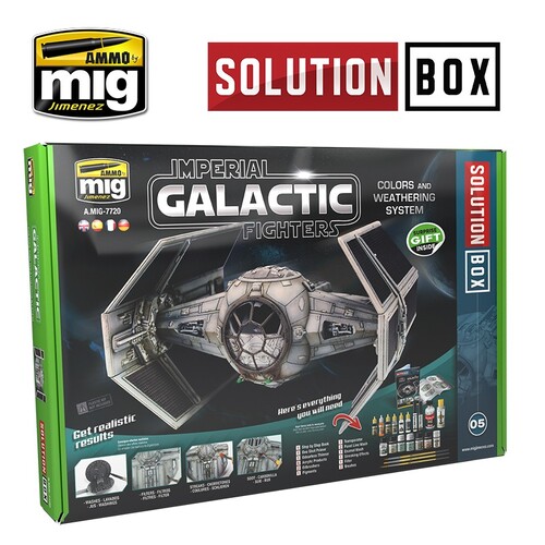 Ammo by Mig - How To Paint Imperial Galactic Fighters Solution Box