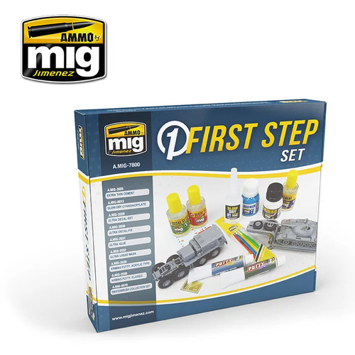 Ammo by Mig - First Steps Modelling Set (9 Pce)