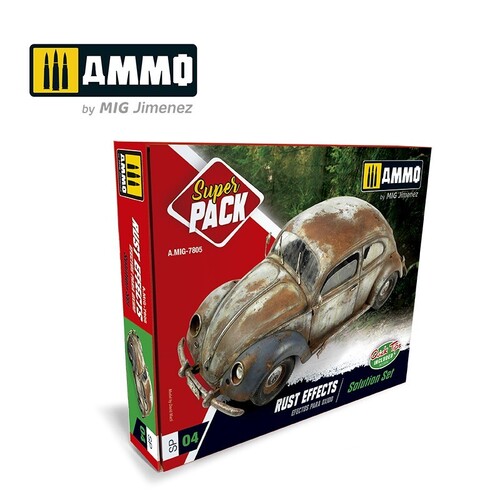 Ammo by MIG Super Pack Rust Effects