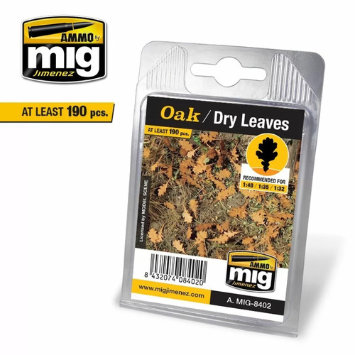 Ammo by MIG Dioramas - Leaves - Oak - Decaying Leaves