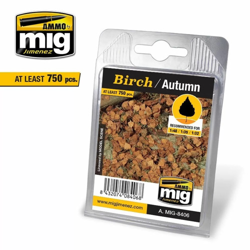 Ammo by MIG Dioramas - Leaves - Birch - Autumn