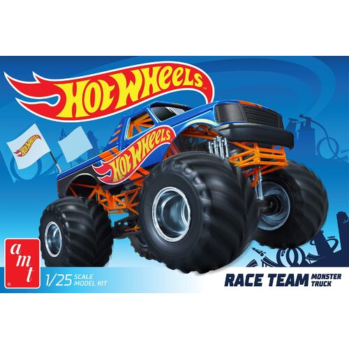 AMT 1/25 Ford Monster Truck Hot Wheels Plastic Model Kit